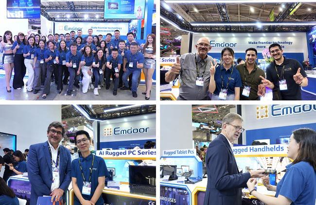 MPUTEX 2025推动全球工业智能化变革冰球突破豪华版亿道三防AI加固笔记本闪耀CO(图6)